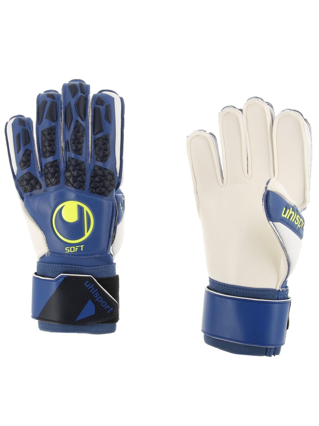 Gants de gardien de but football bleu - Uhlsport