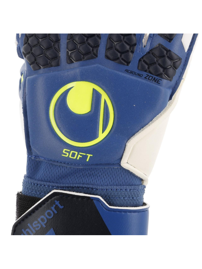 Gants de gardien de but football bleu - Uhlsport