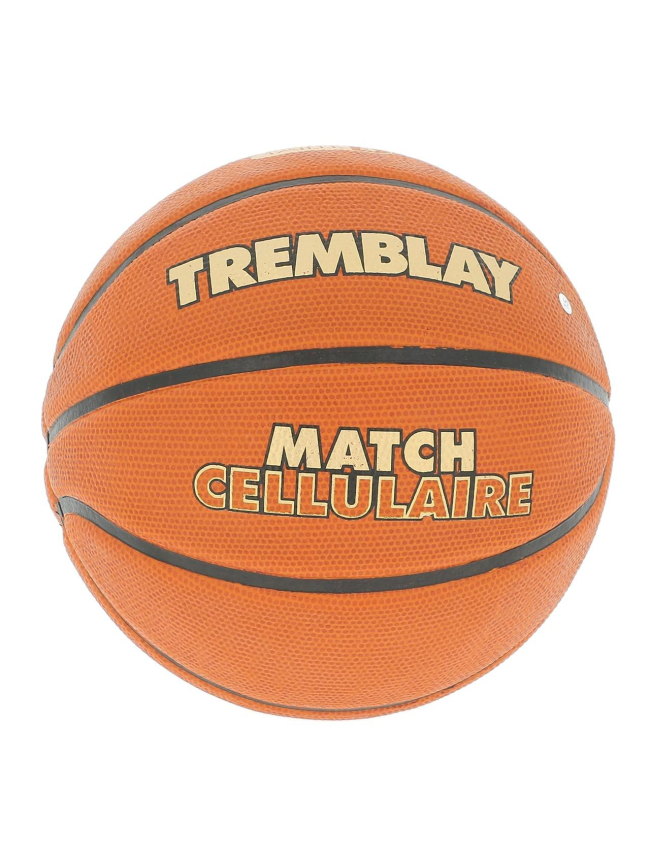 Ballon de basketball t5 match cellulaire orange - Tremblay