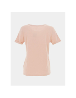T-shirt kita life coeur rose femme - Only