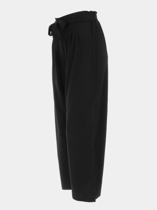 Pantalon fluide large santos noir femme - Tiffosi