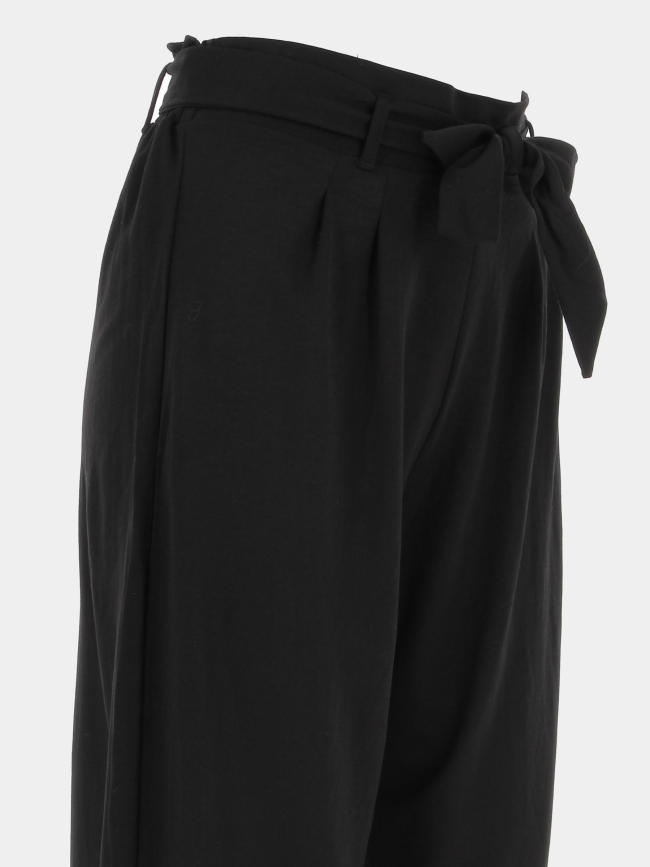 Pantalon fluide large santos noir femme - Tiffosi