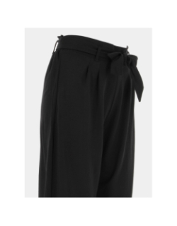 Pantalon fluide large santos noir femme - Tiffosi