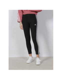 Legging taille haute 3 stripes noir femme - Adidas