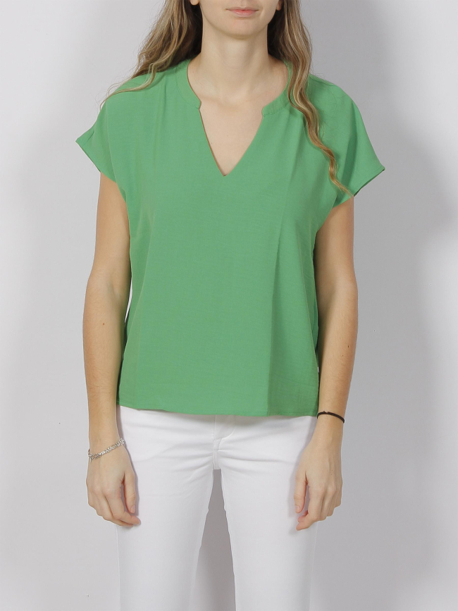 T-shirt lion vert femme - Jacqueline De Yong