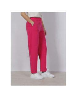 Pantalon droit zelda rose femme - Vero Moda