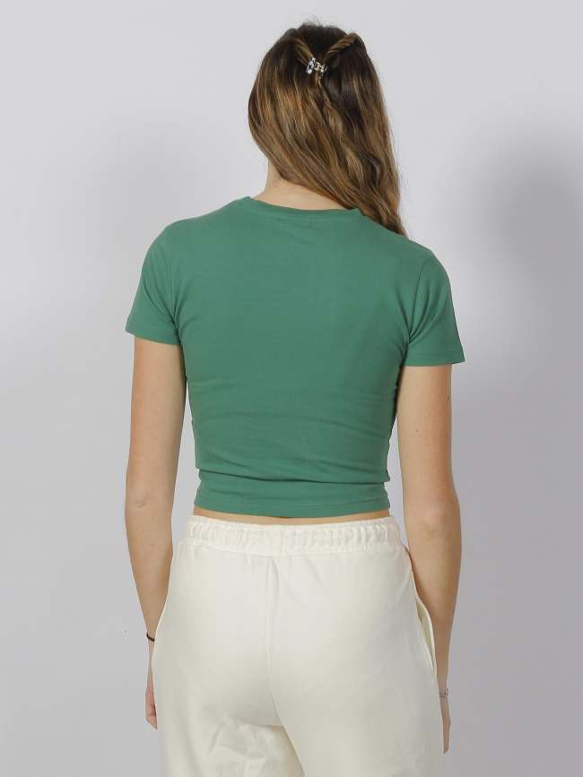T-shirt crop chelu vert femme - Ellesse