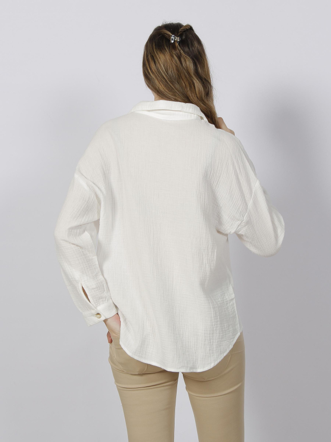Chemise daola blanc femme - Deeluxe