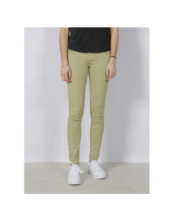 Jean skinny double up one size vert femme - Tiffosi