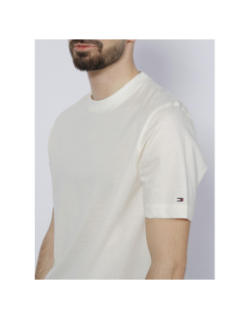 T-shirt essential merceri blanc homme - Tommy Hilfiger