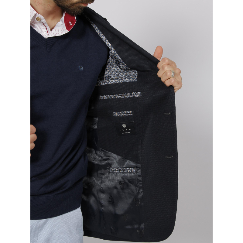 Veste blazer aurage bleu marine homme - Izac | wimod