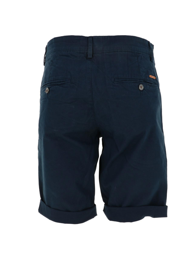 Short chino light twill bleu marine homme - Teddy Smith