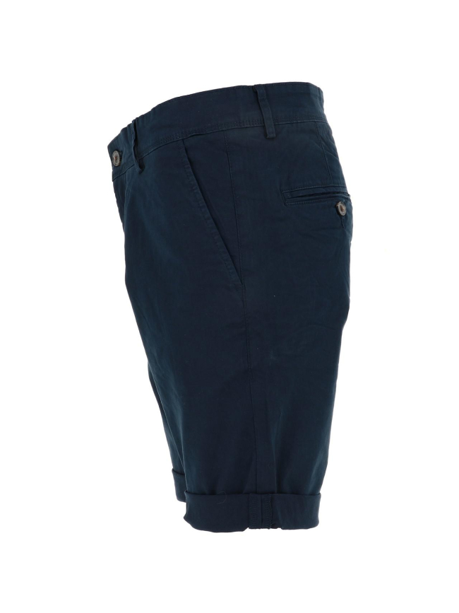 Short chino light twill bleu marine homme - Teddy Smith