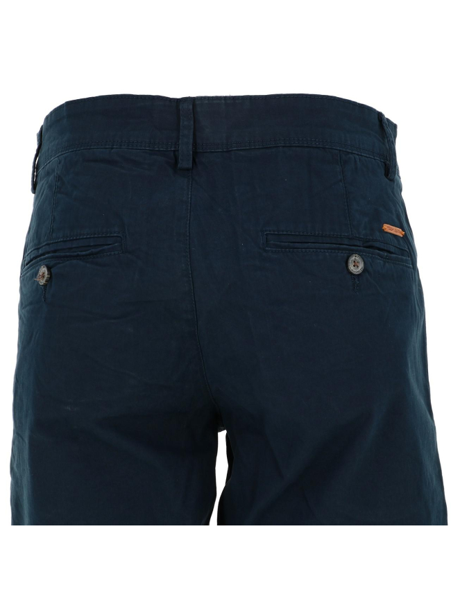 Short chino light twill bleu marine homme - Teddy Smith