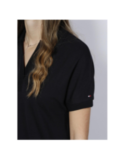 Robe polo relaxed bleu marine femme - Tommy Hilfiger
