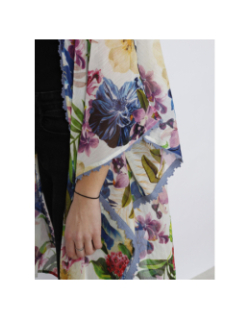 Kimono à fleurs roxy multicolore femme - Guess