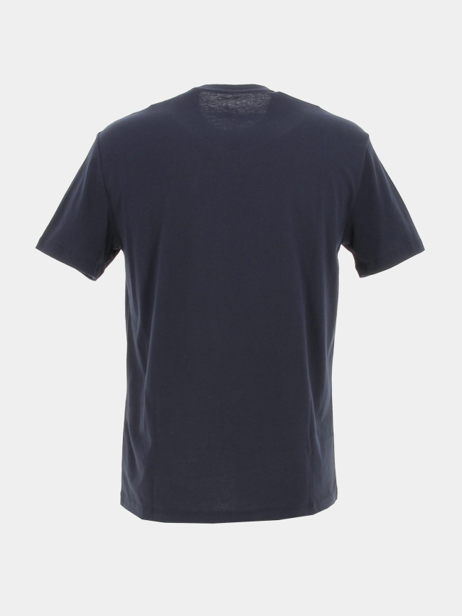 T-shirt uni logo bleu marine homme - Armani Exchange