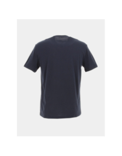 T-shirt uni logo bleu marine homme - Armani Exchange
