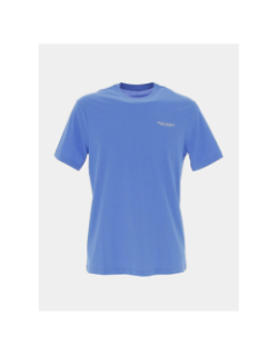 T-shirt uni palace bleu homme - Armani Exchange