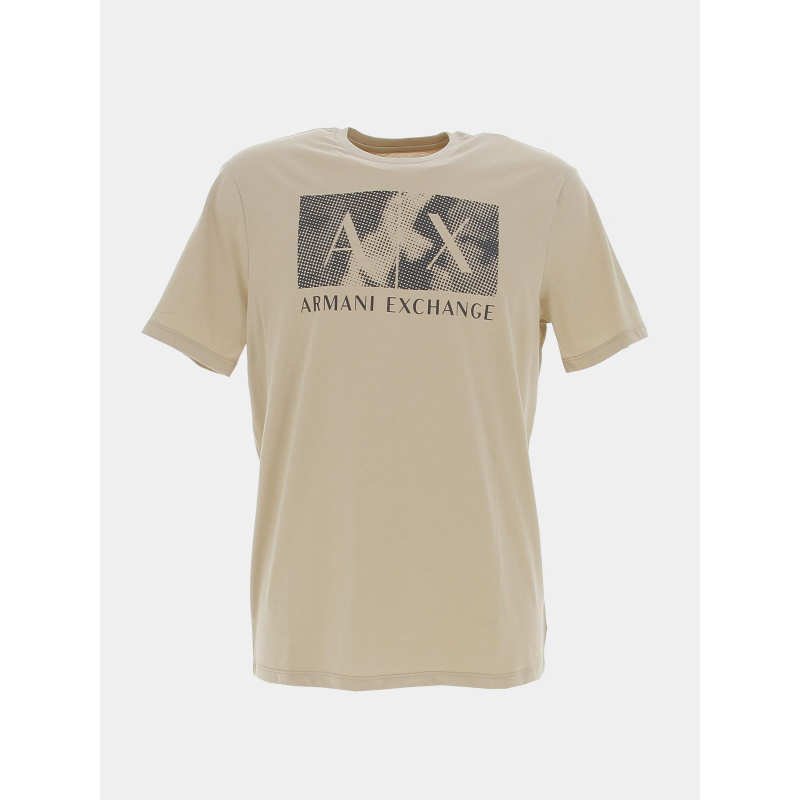 T-shirt pepper beige homme - Armani Exchange