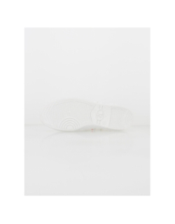 Chaussures en toile fleurs tila blanc femme - Le Temps Des Cerises