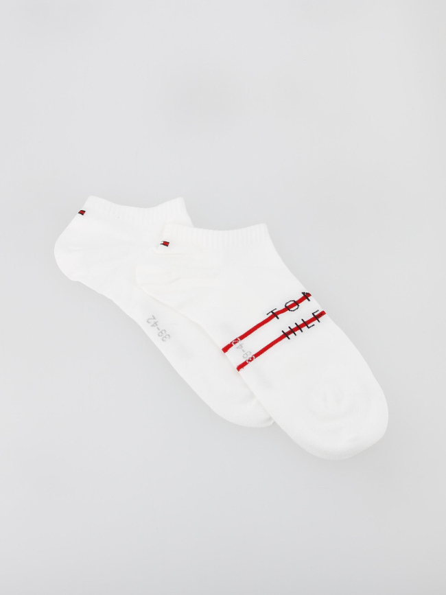 Pack 2 paires de chaussettes sport blanc homme - Tommy Hilfiger