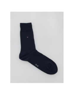 2 paires de chaussettes hautes bleu gris homme - Tommy Hilfiger