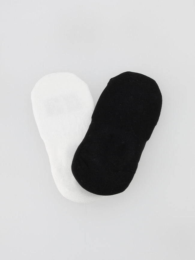 Pack 2 paires de chaussettes invisibles blanc femme - Calvin Klein