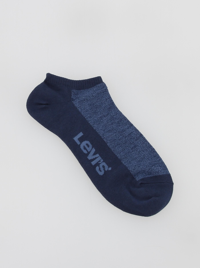 Pack 2 paires de chaussettes basses mouline bleu - Levi's