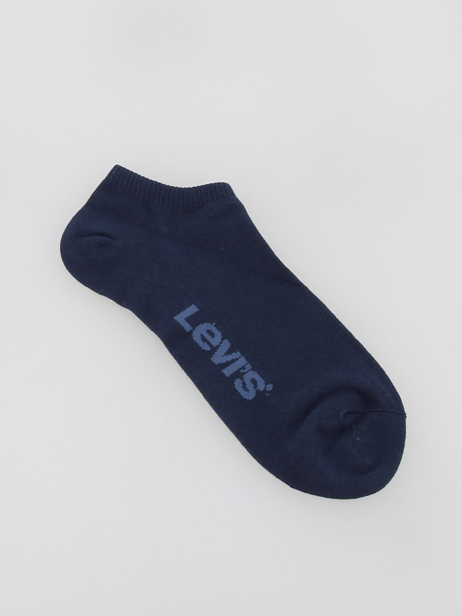 Pack 2 paires de chaussettes basses mouline bleu - Levi's