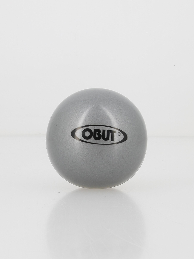 Boules de pétanque tout terrain souple 74mm gris - Obut