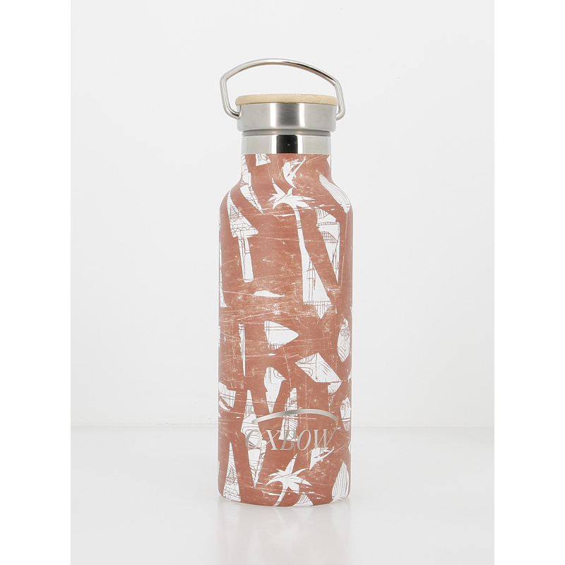Gourde isotherme imprimée 500ml marron - Oxbow
