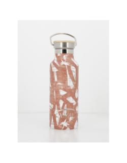 Gourde isotherme imprimée 500ml marron - Oxbow