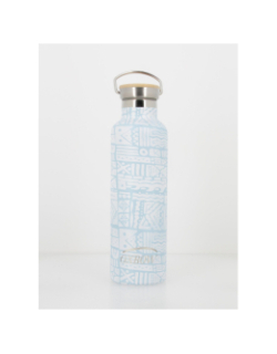 Gourde isotherme imprimée 750ml bleu - Oxbow