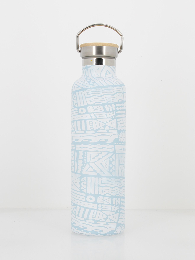 Gourde isotherme imprimée 750ml bleu - Oxbow