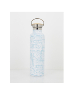 Gourde isotherme imprimée 750ml bleu - Oxbow