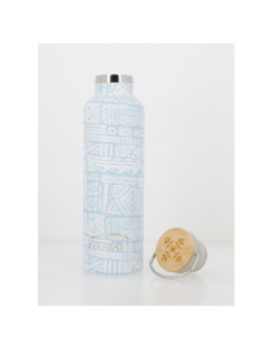 Gourde isotherme imprimée 750ml bleu - Oxbow