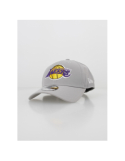 Casquettte 9forty baskets nba lakers los angeles gris - New Era