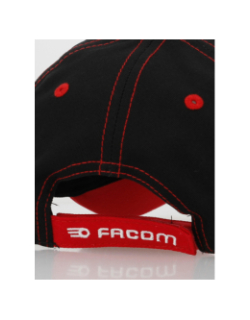 Casquette noir rouge homme - Facom