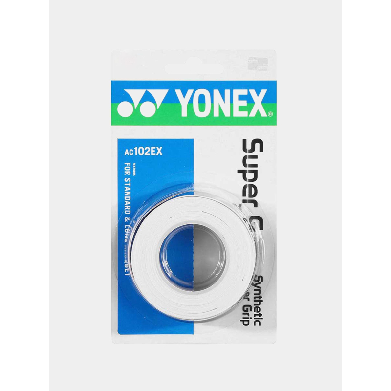 Grip de remplacement super 102ex blanc - Yonex