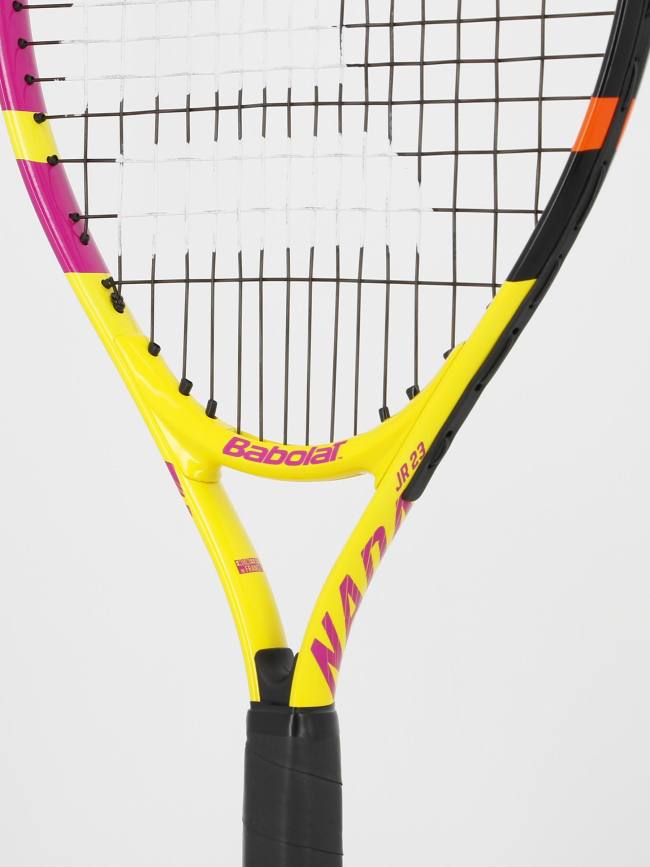 Raquette de tennis nadal 23s jaune orange enfant - Babolat