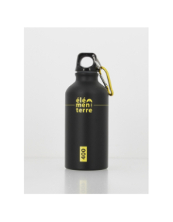 Gourde randonnée alu 400ml noir - Elementerre
