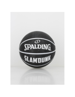 Ballon de basketball t7 slam dunk noir - Spalding
