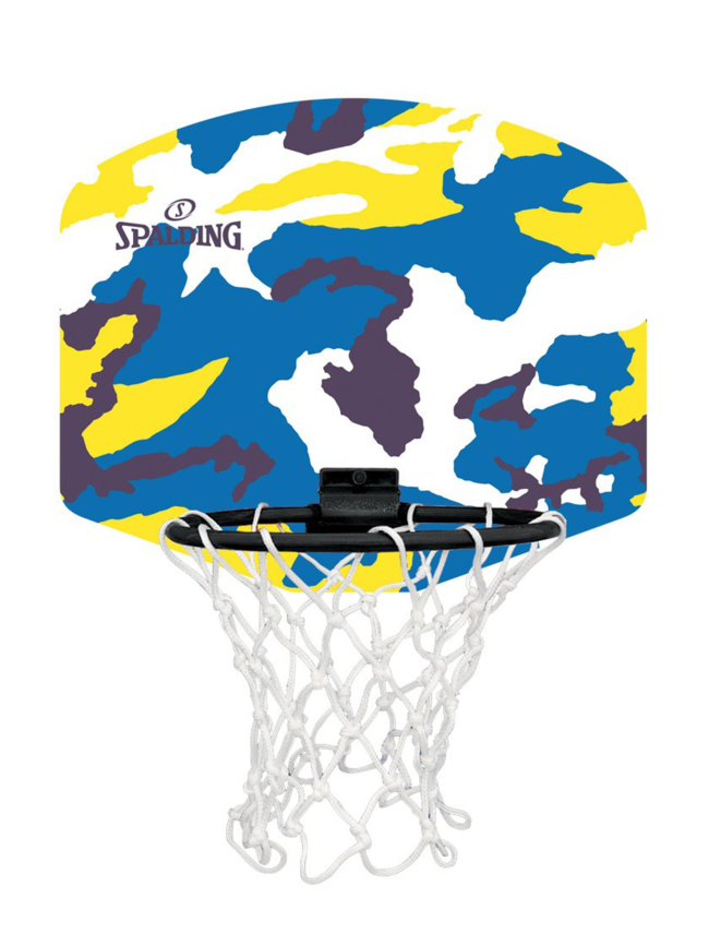 Mini panier de basketball camo multicolore - Spalding
