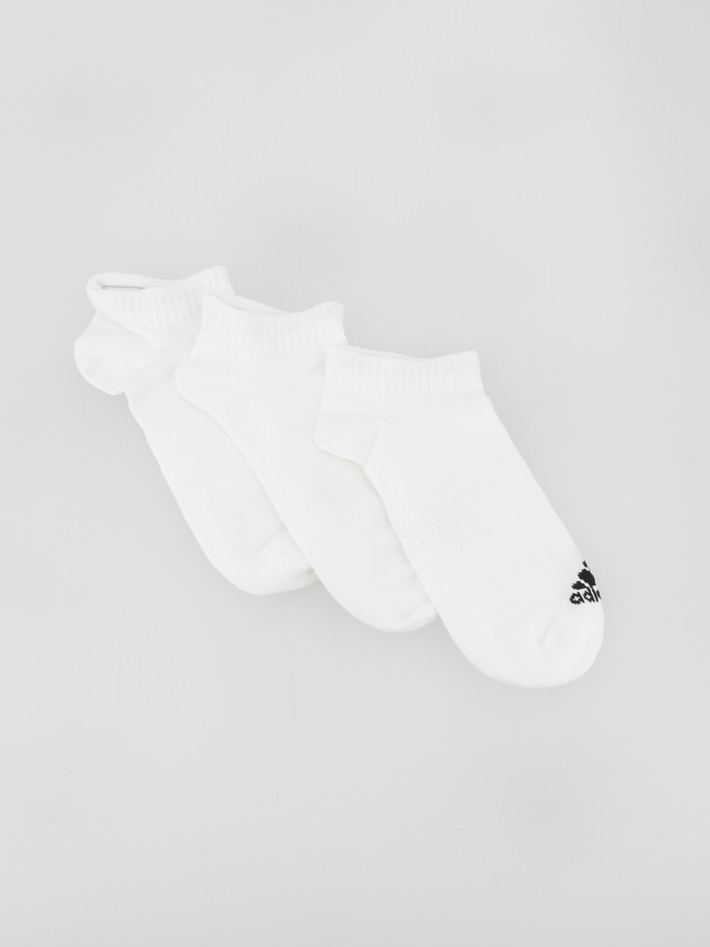 Pack 3 paires de chaussettes basses spw blanc - Adidas