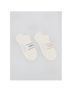 Pack 2 paires de chaussettes sport rose bleu blanc - Levi's