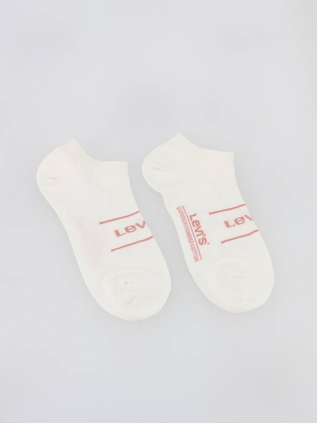 Pack 2 paires de chaussettes sport rose bleu blanc - Levi's