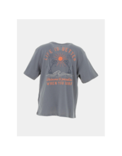 T-shirt loose surf freddi gris enfant - Name It