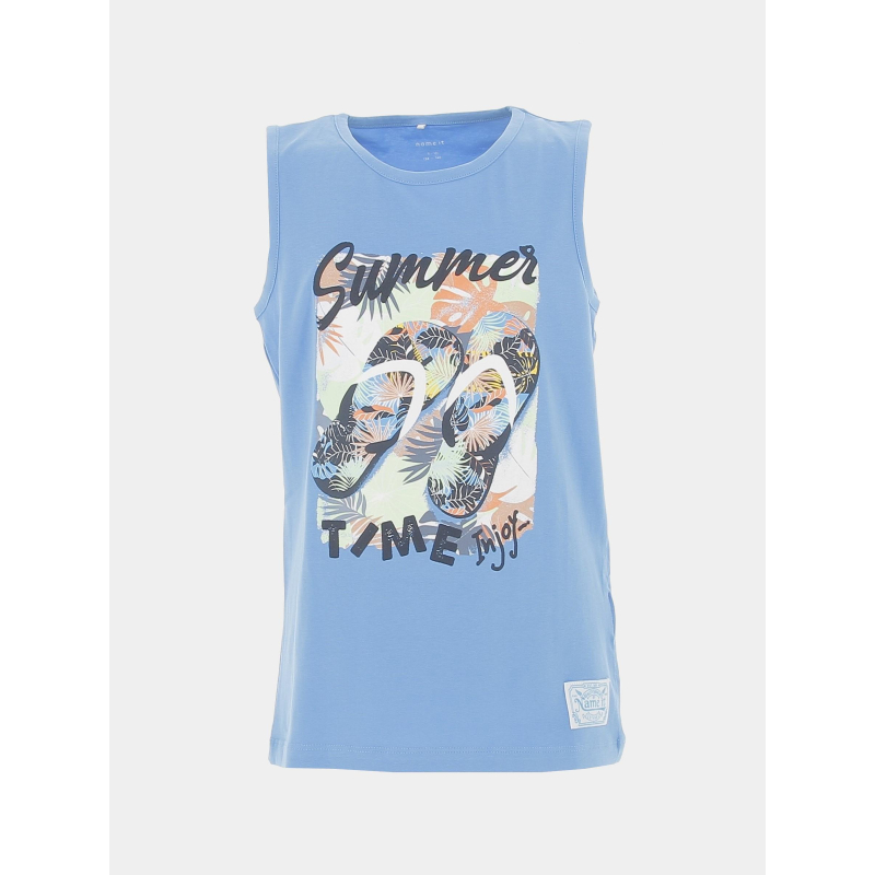 Débardeur summer time bleu enfant - Name It