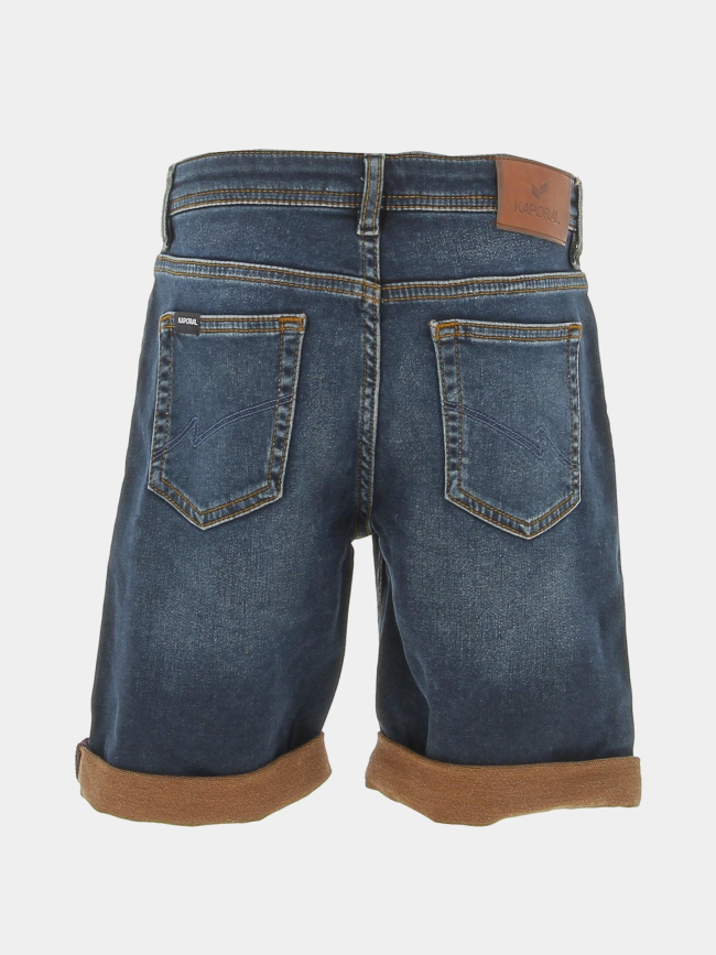 Short en jean decox dual bleu marine garçon - Kaporal